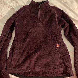 North face zip up